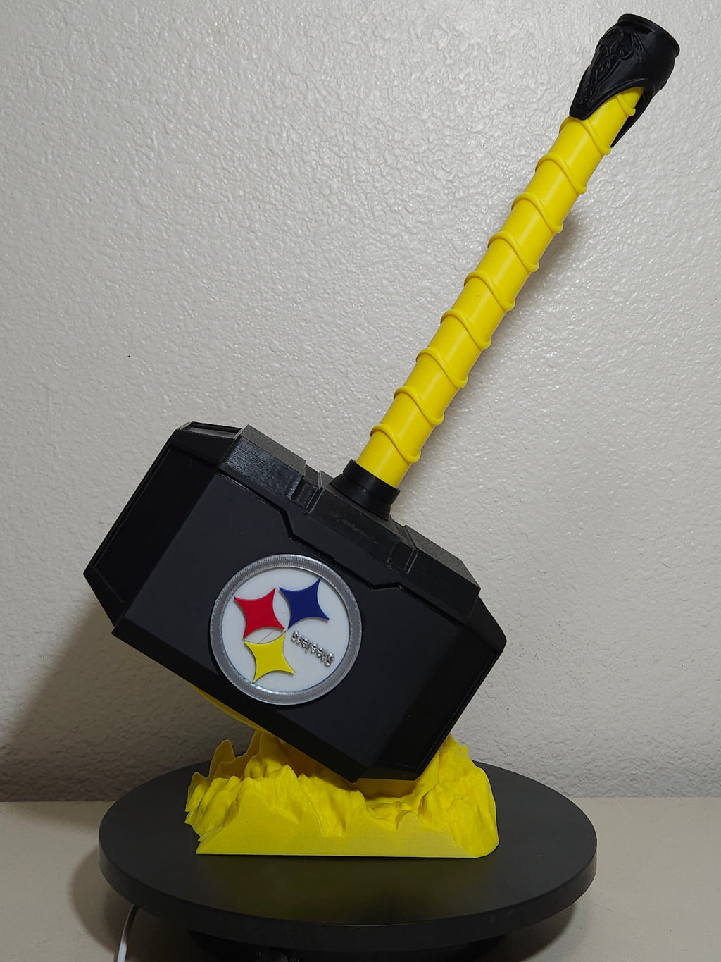 Custom 3D Printed Sports Thor Hammer - Team Logo Edition