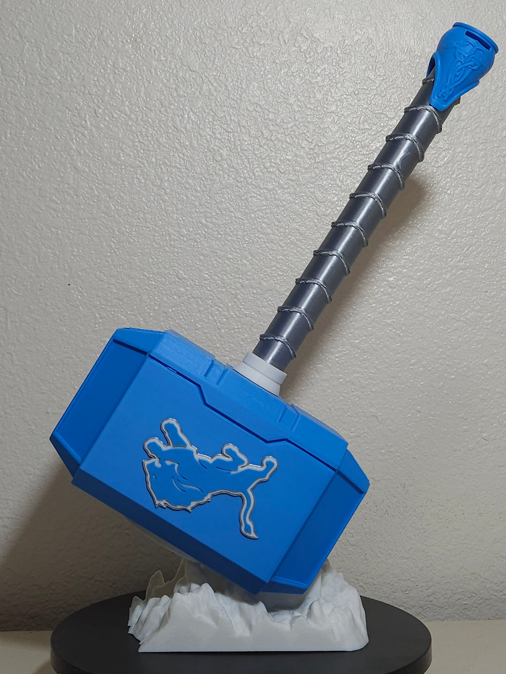 Custom 3D Printed Sports Thor Hammer - Team Logo Edition