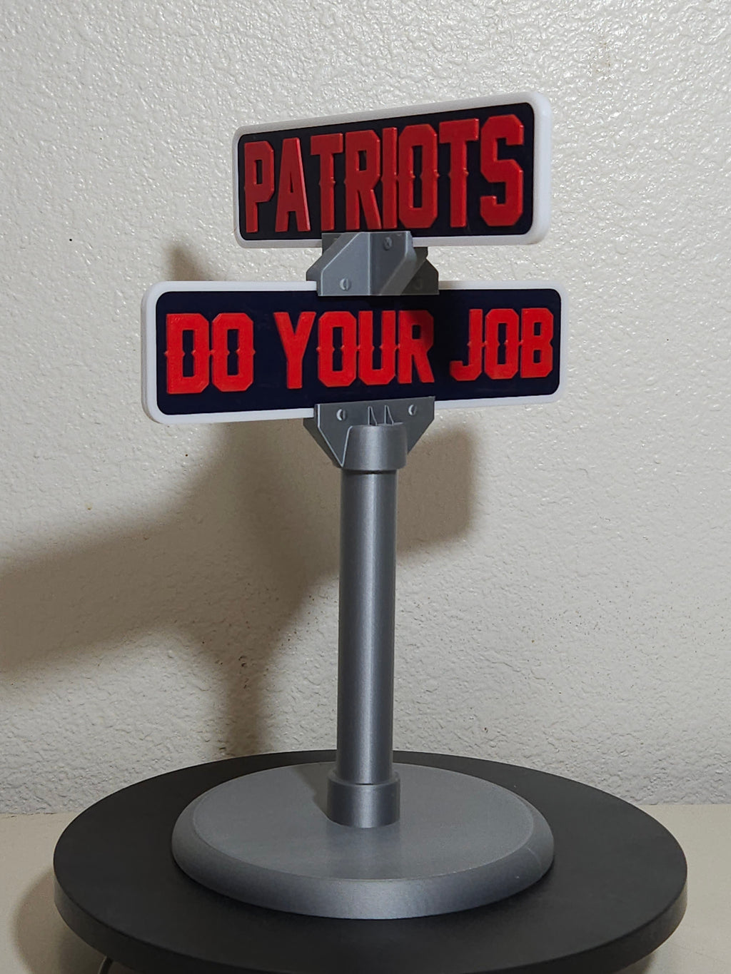Custom 3d Printed Sports Team Street Sign