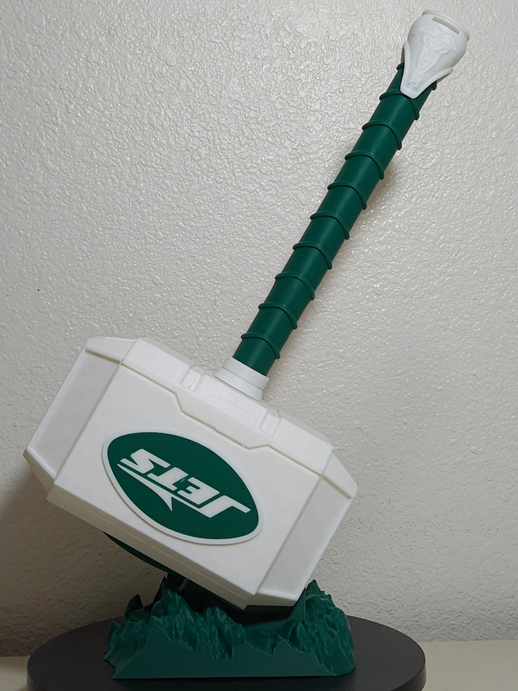 Custom 3D Printed Sports Thor Hammer - Team Logo Edition