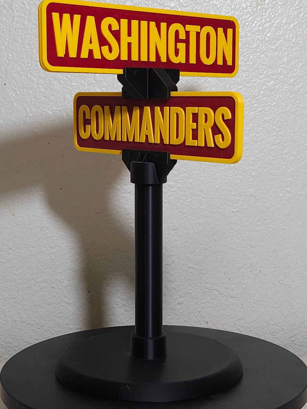 Custom 3d Printed Sports Team Street Sign