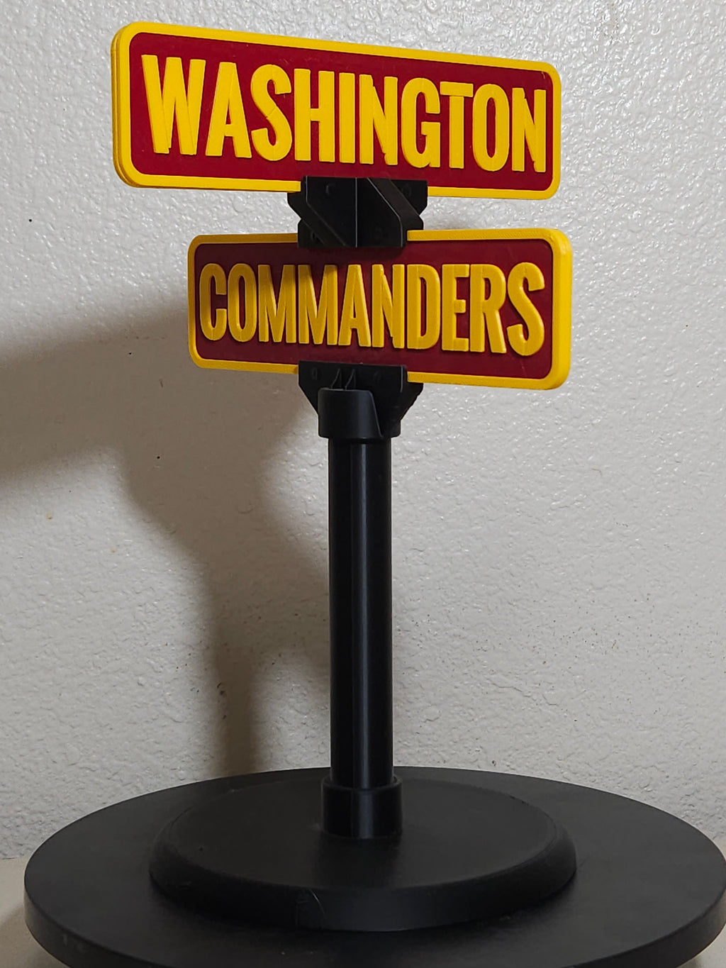 Custom 3d Printed Sports Team Street Sign