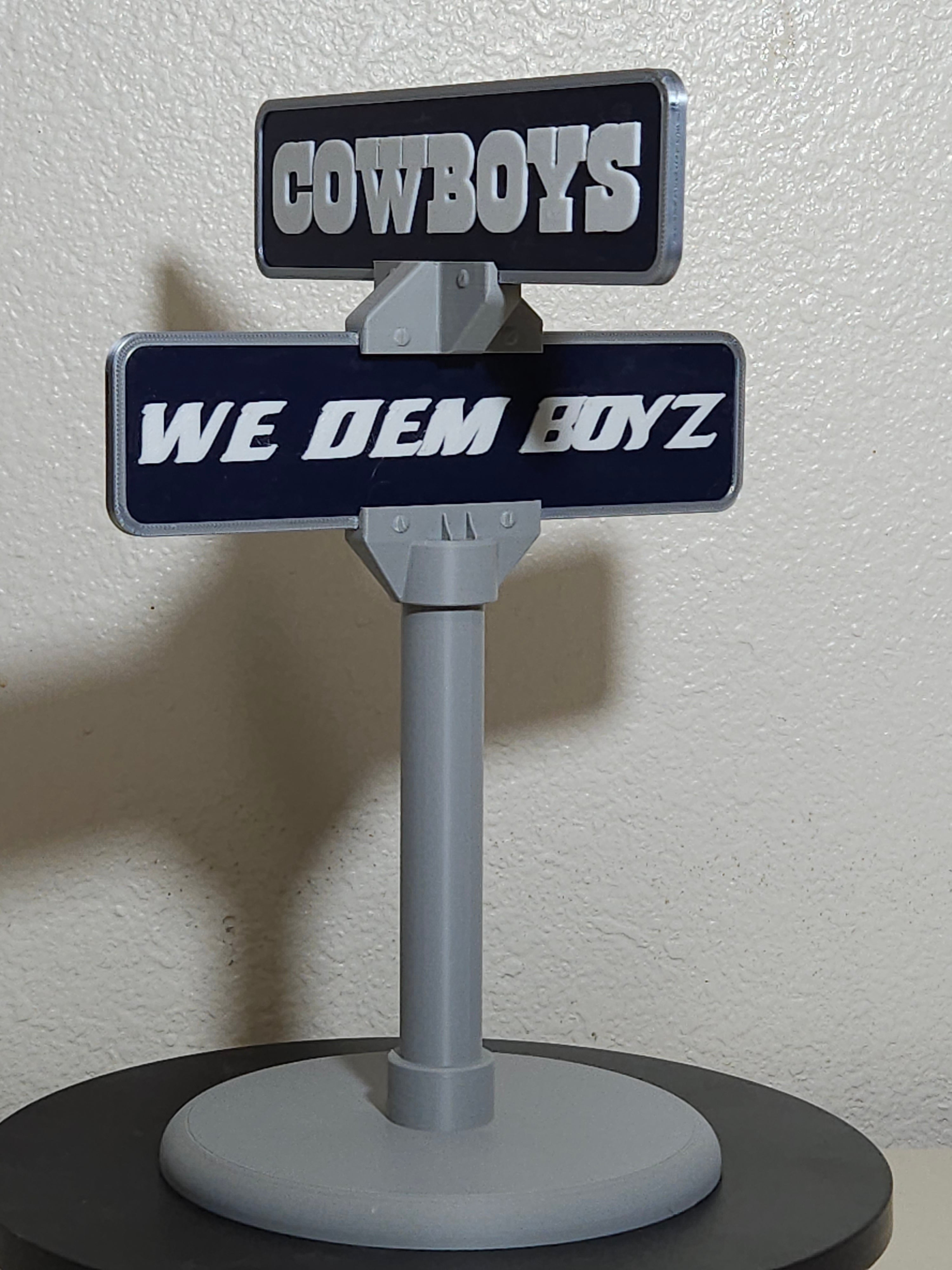 Custom 3d Printed Sports Team Street Sign