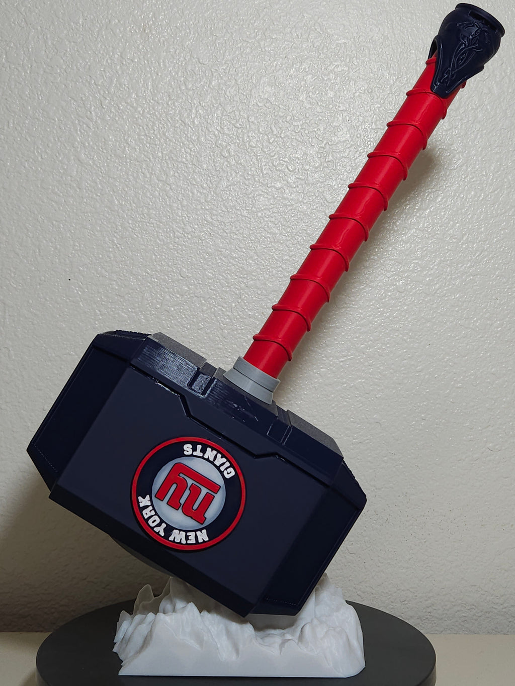 Custom 3D Printed Sports Thor Hammer - Team Logo Edition