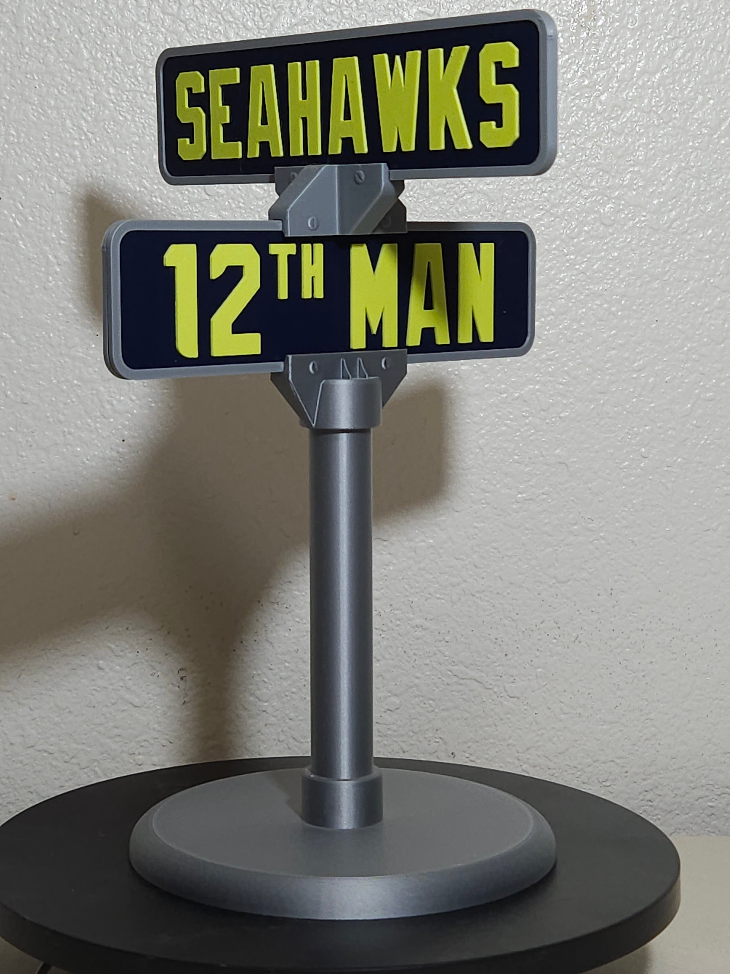 Custom 3d Printed Sports Team Street Sign