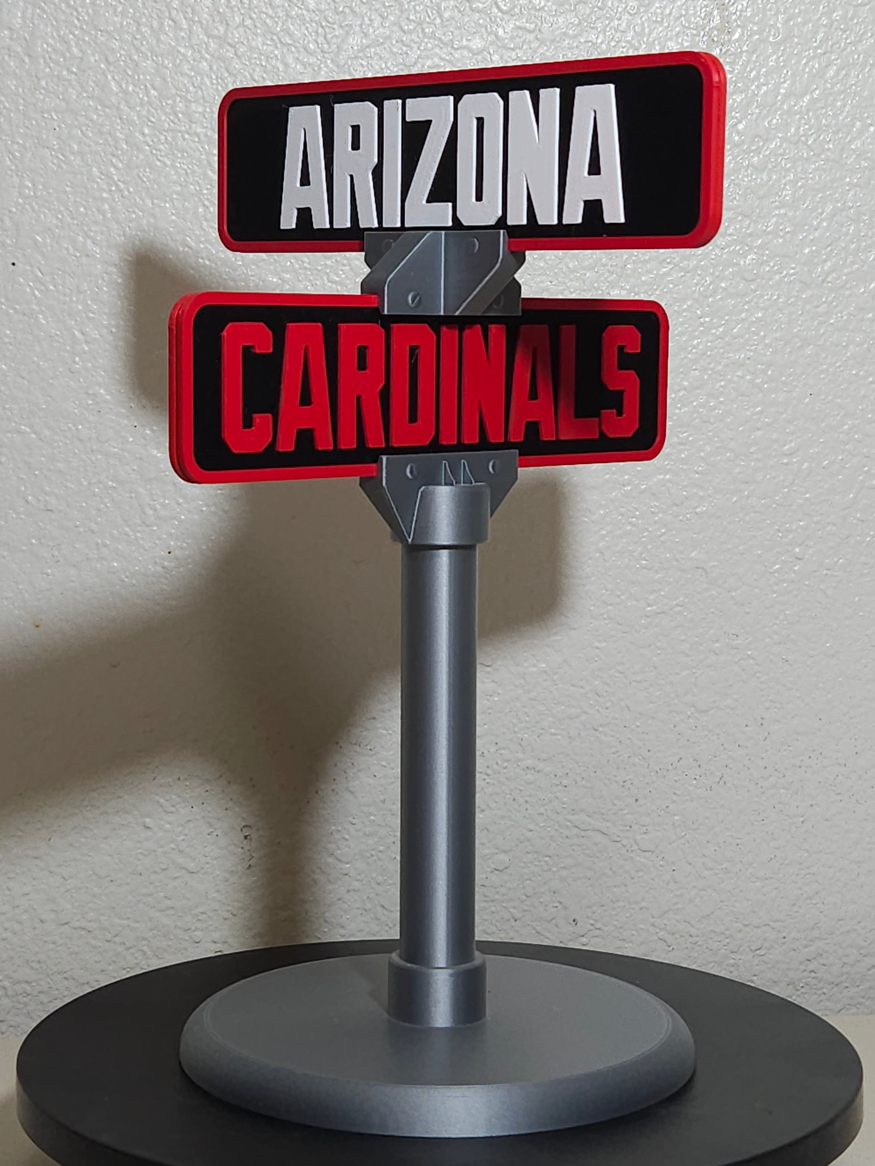 Custom 3d Printed Sports Team Street Sign