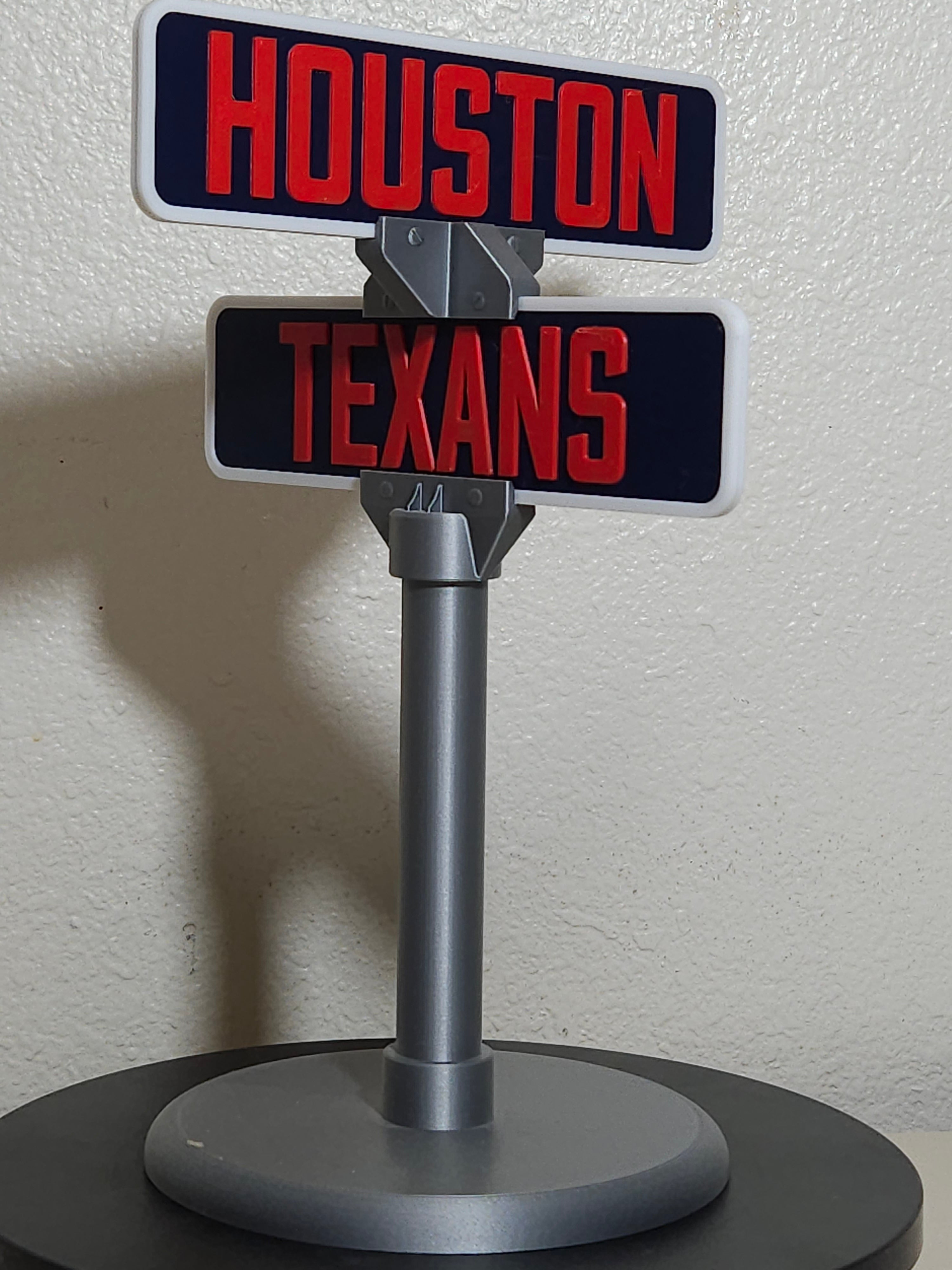Custom 3d Printed Sports Team Street Sign