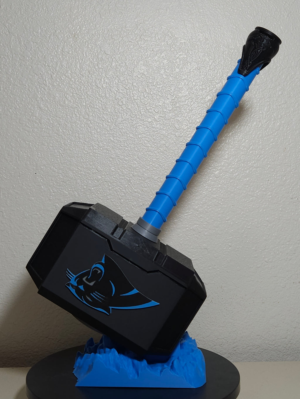 Custom 3D Printed Sports Thor Hammer - Team Logo Edition