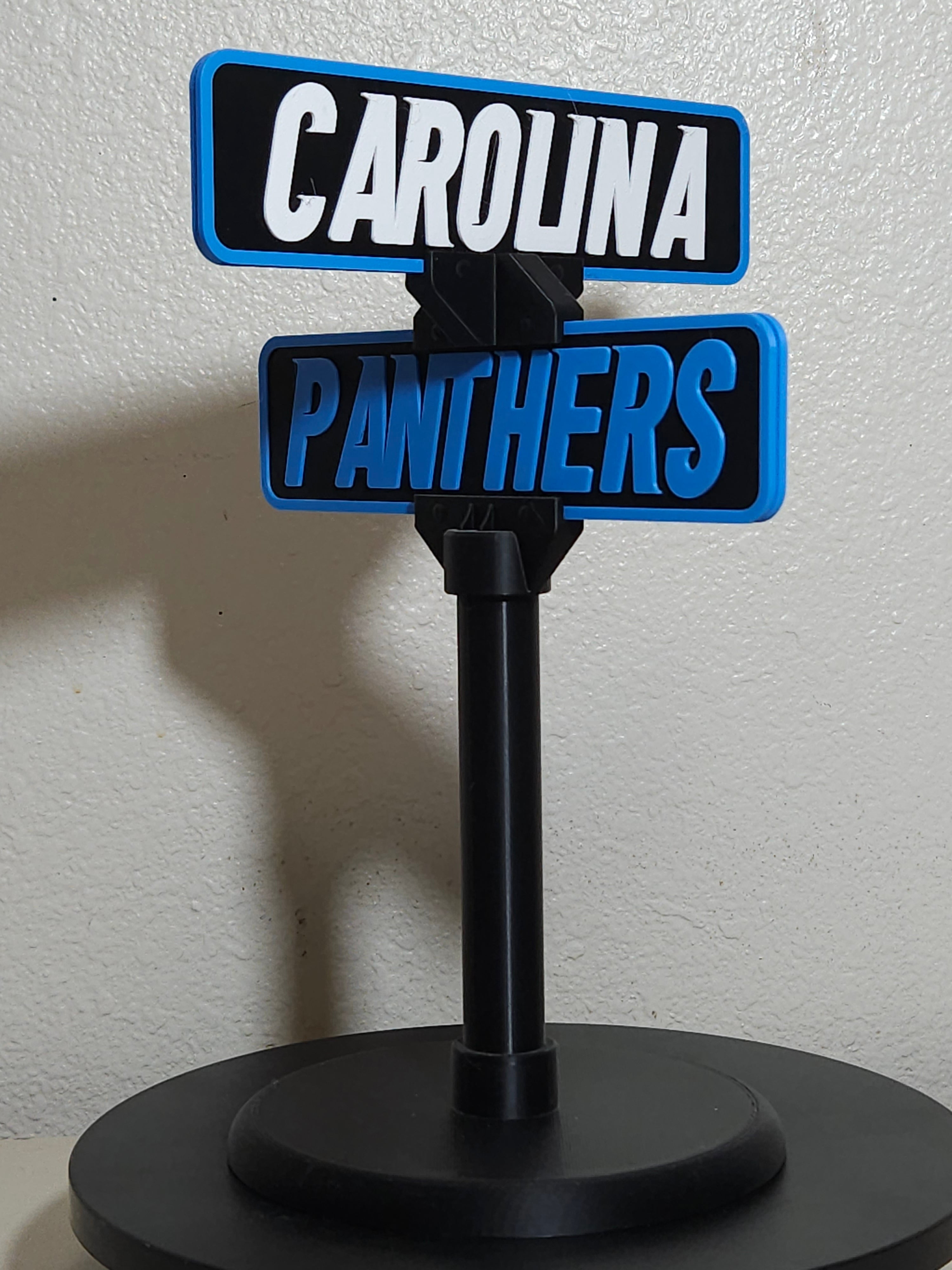 Custom 3d Printed Sports Team Street Sign