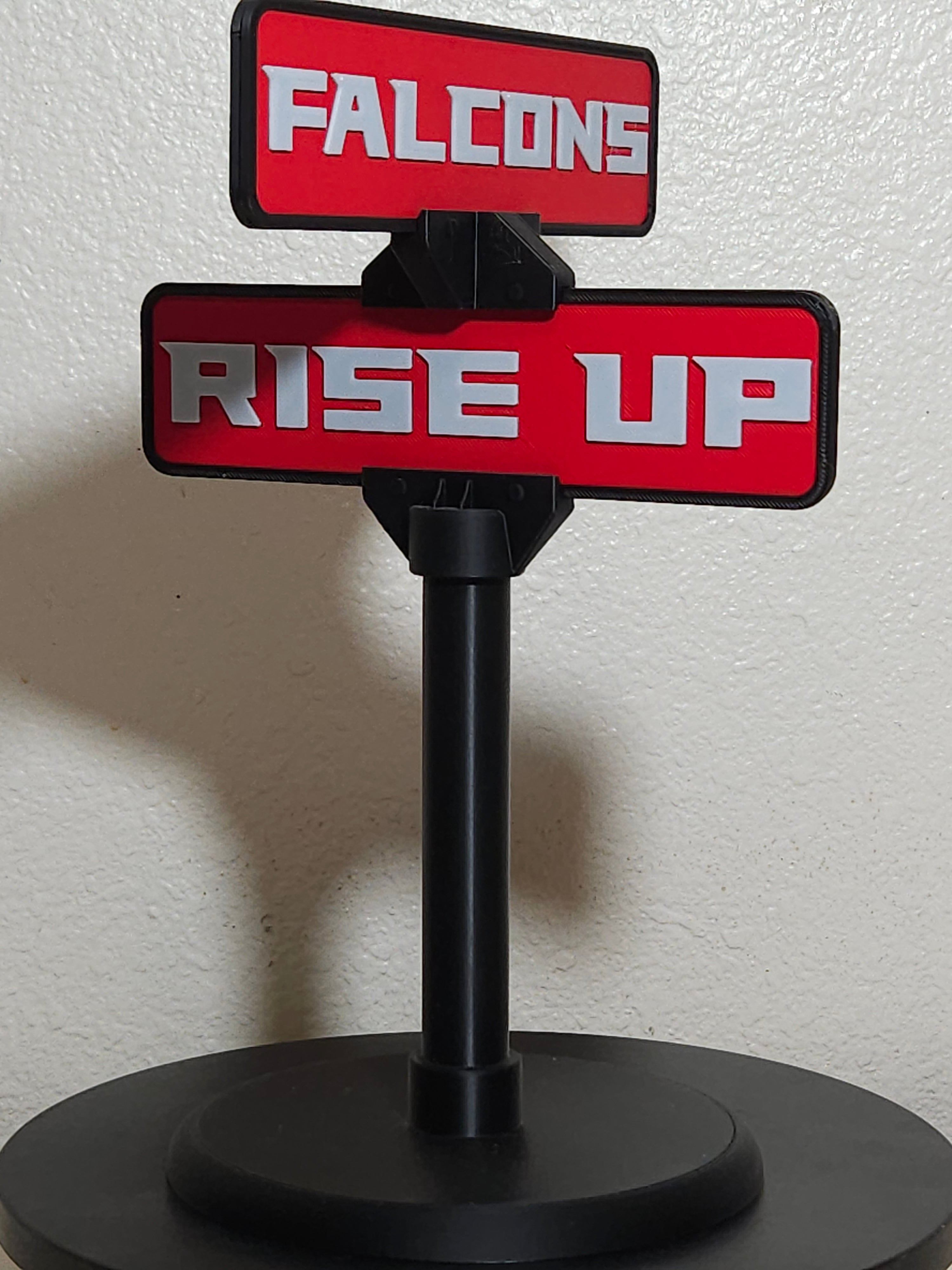 Custom 3d Printed Sports Team Street Sign