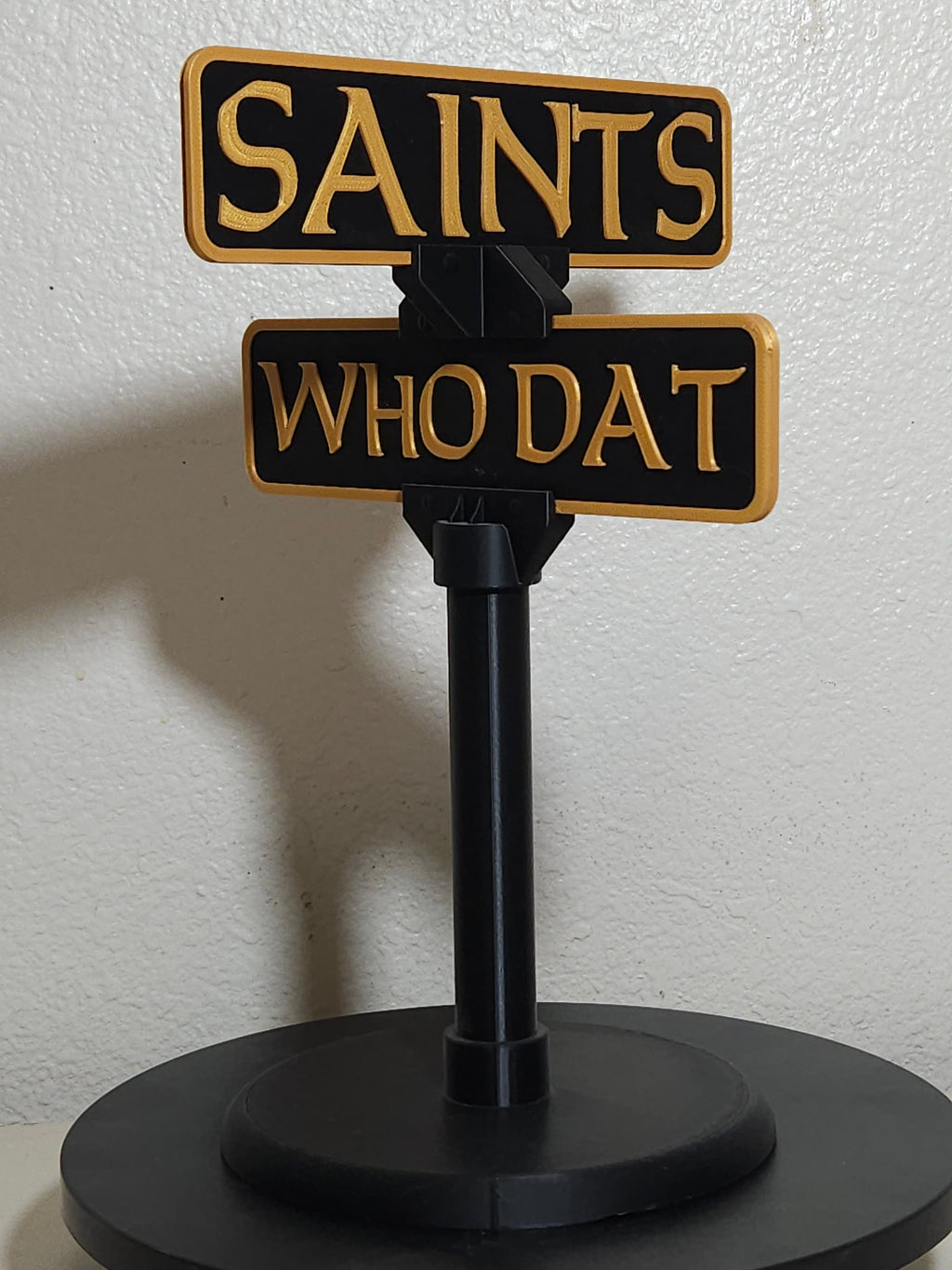 Custom 3d Printed Sports Team Street Sign