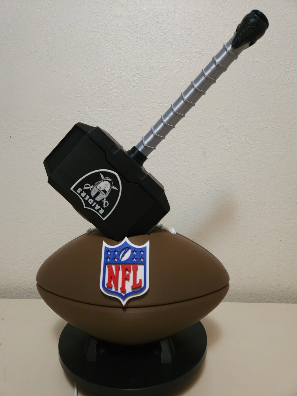 3D Printed Full Size Alternative Sports Thor Hammer Stand