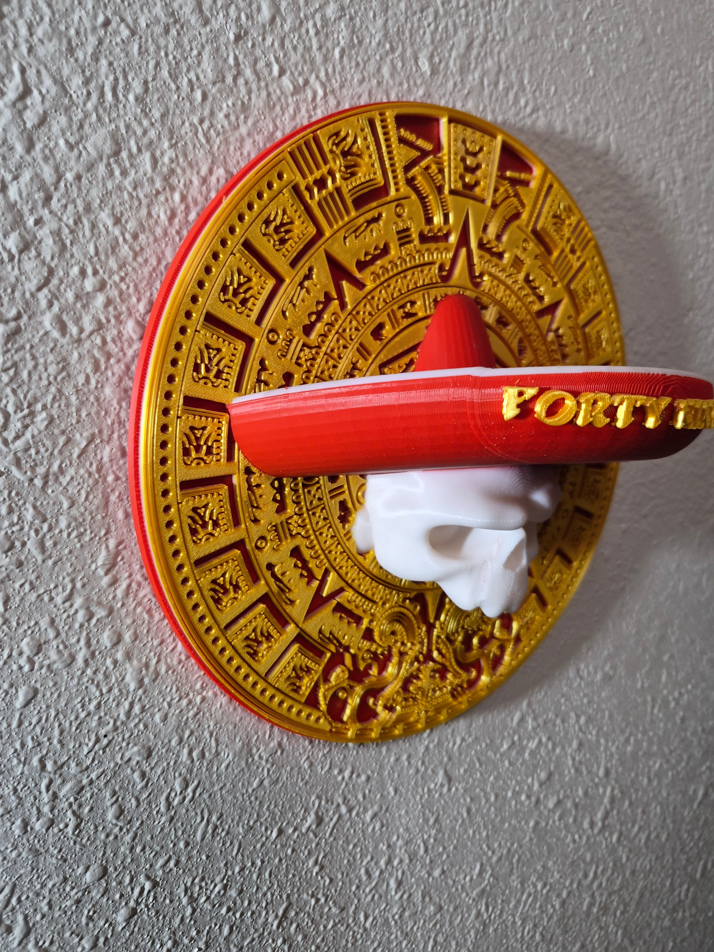 Aztec Calavera Calendar