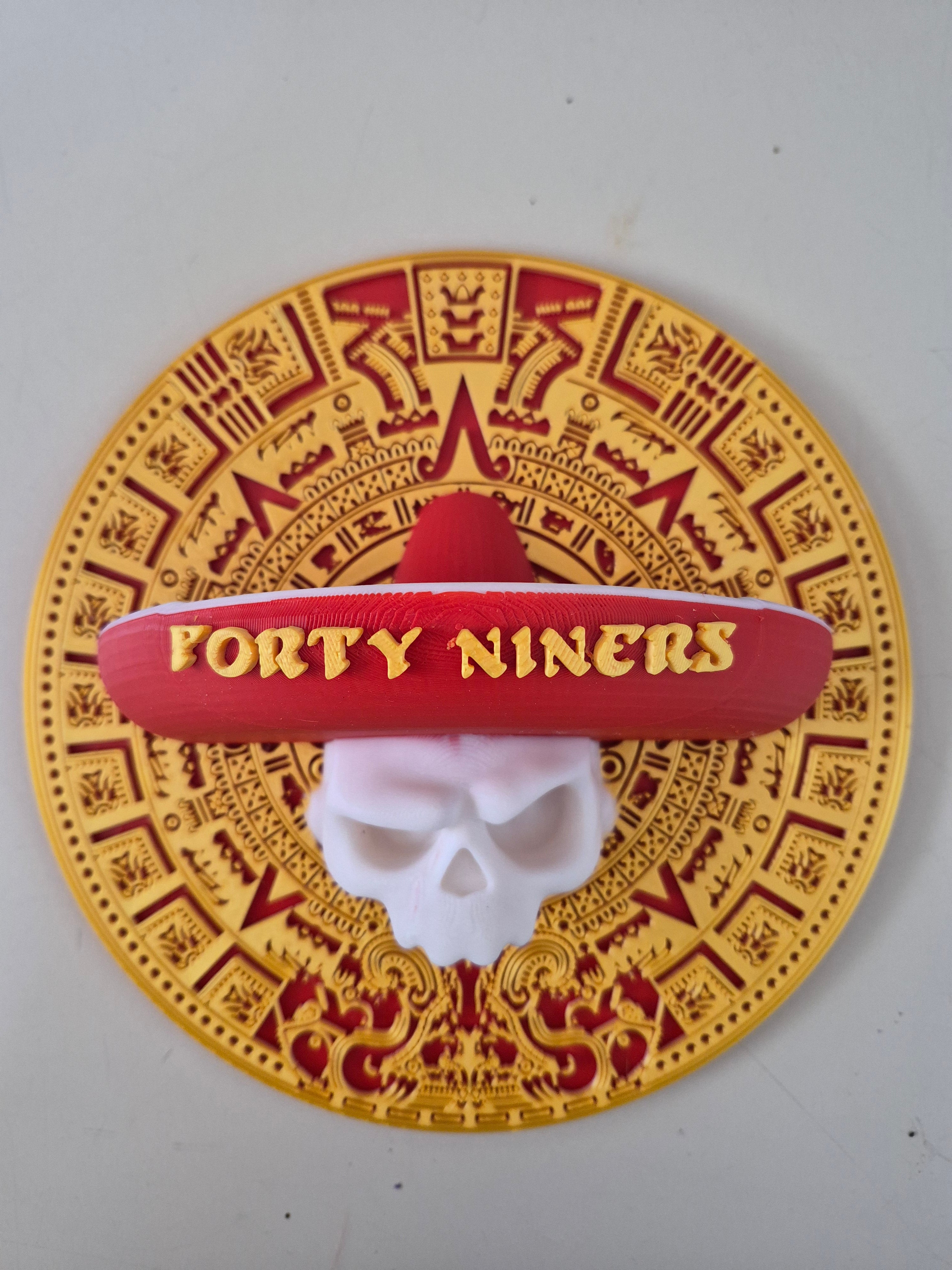 Aztec Calavera Calendar