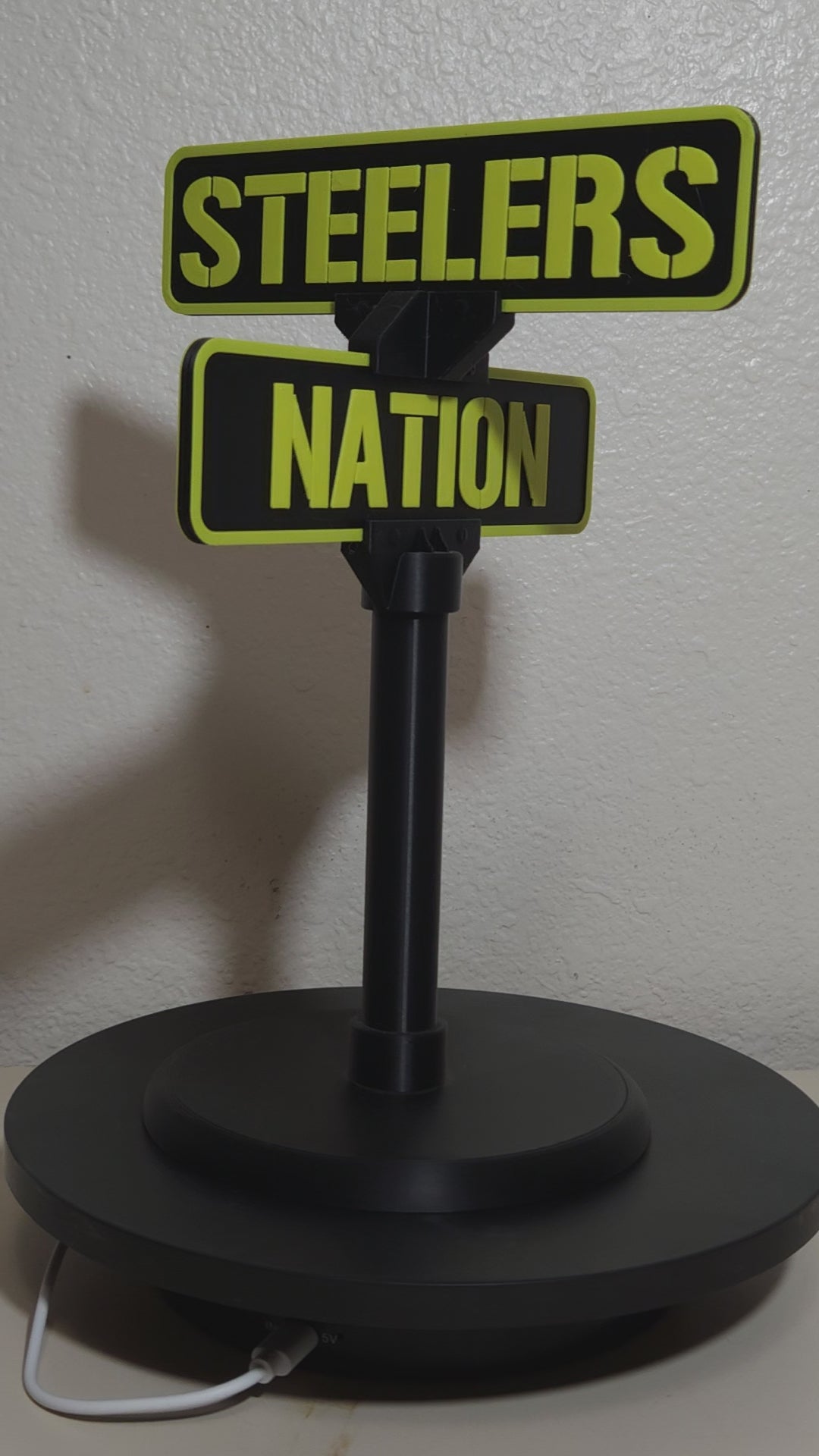 Custom 3d Printed Sports Team Street Sign