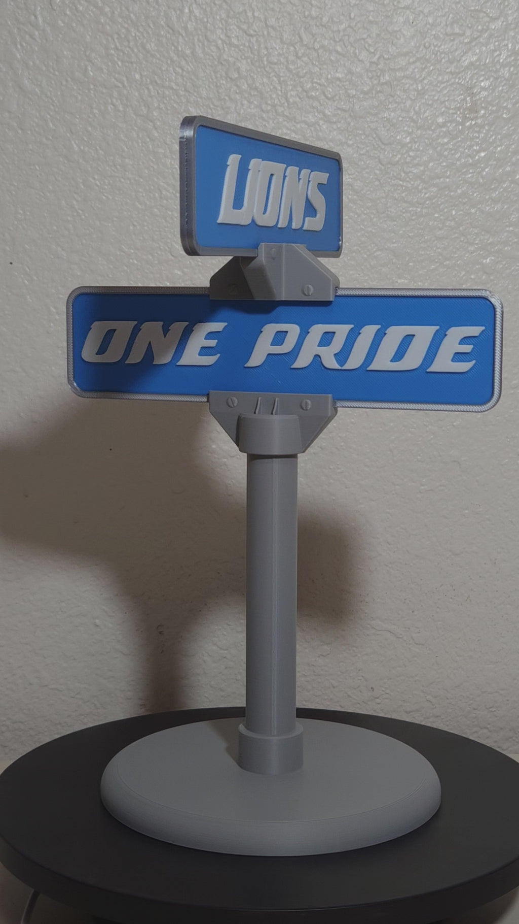 Custom 3d Printed Sports Team Street Sign