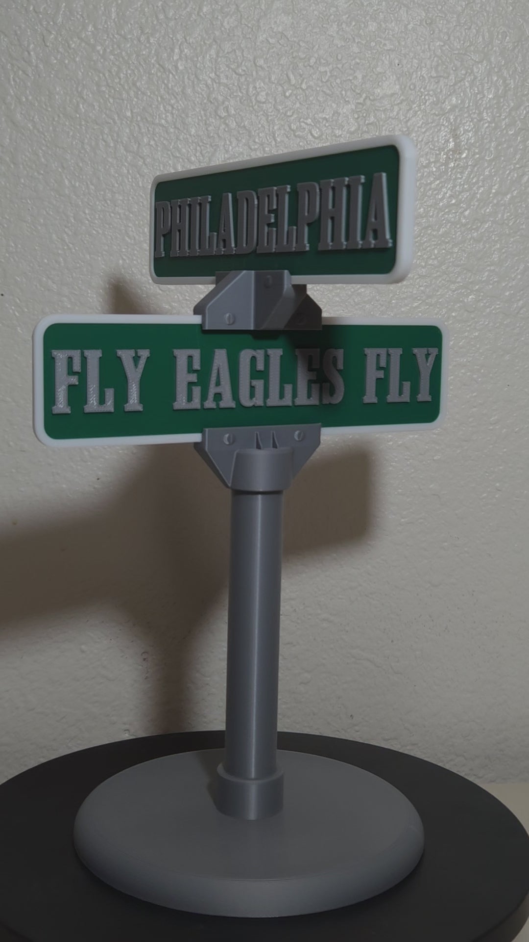 Custom 3d Printed Sports Team Street Sign