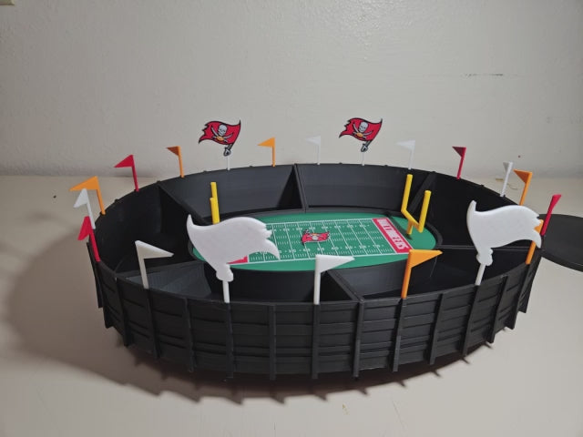 Custom 3D Printed Snack Stadium