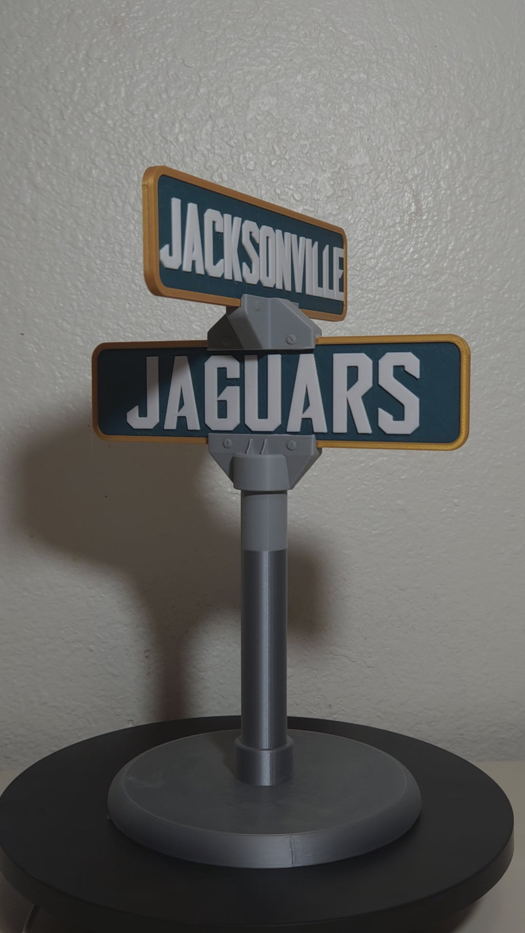 Custom 3d Printed Sports Team Street Sign