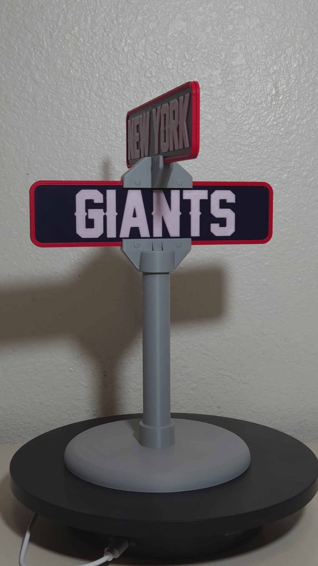 Custom 3d Printed Sports Team Street Sign