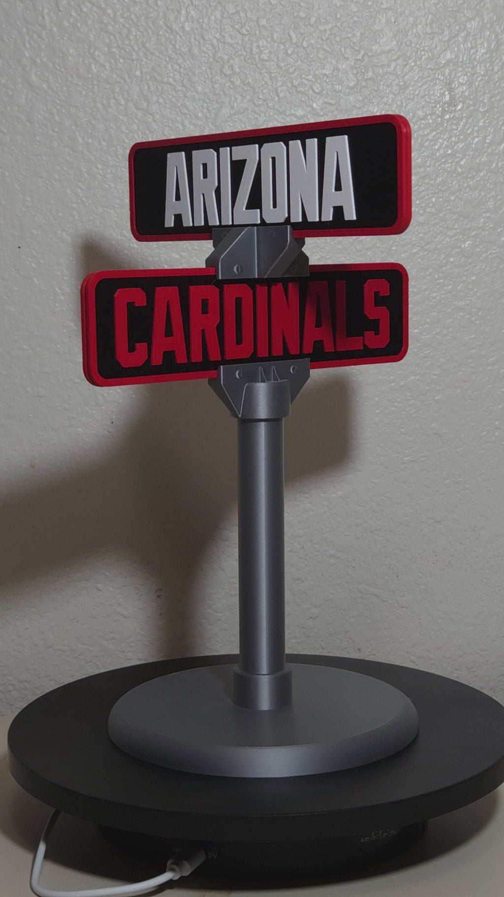 Custom 3d Printed Sports Team Street Sign