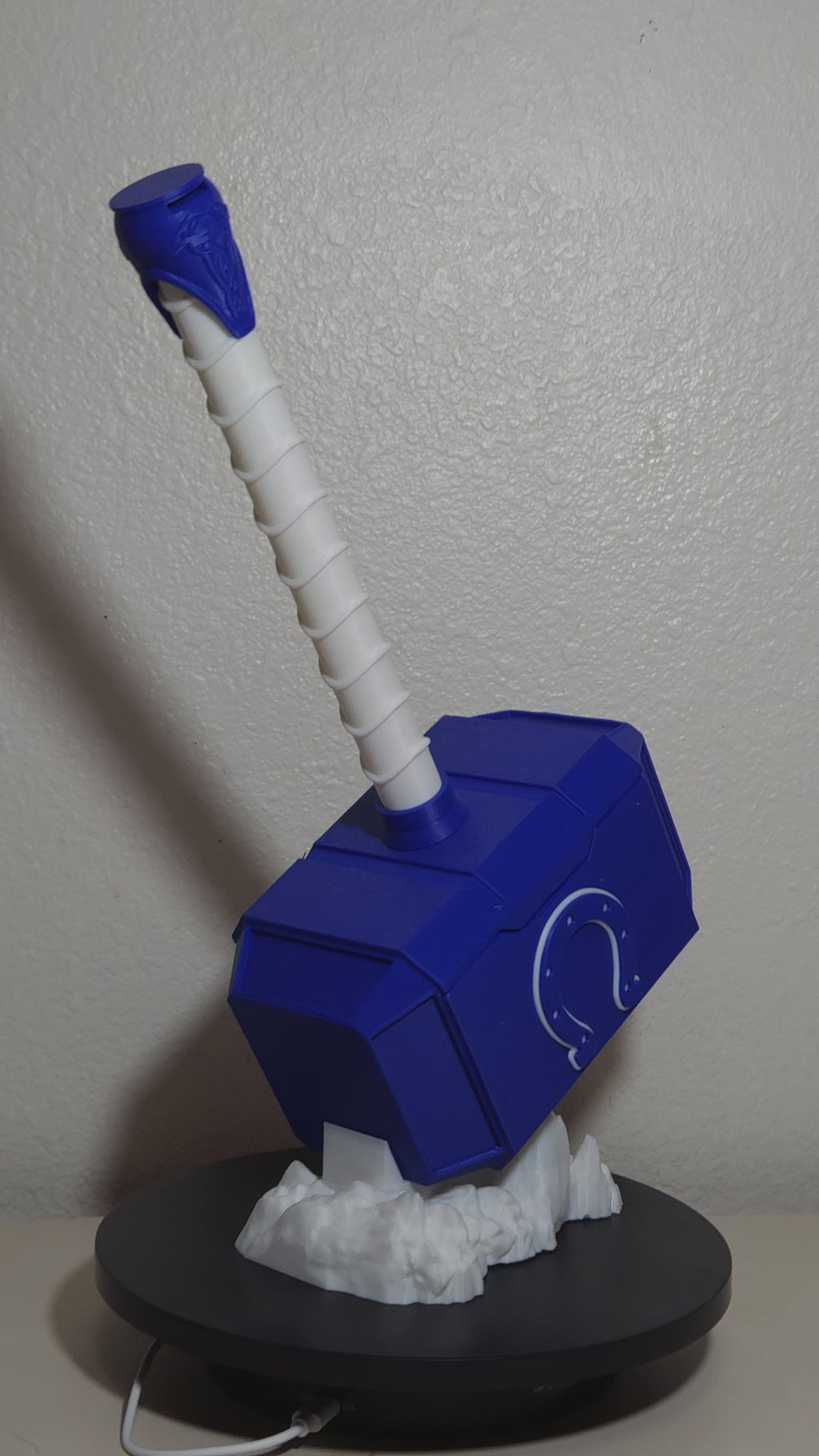 Custom 3D Printed Sports Thor Hammer - Team Logo Edition