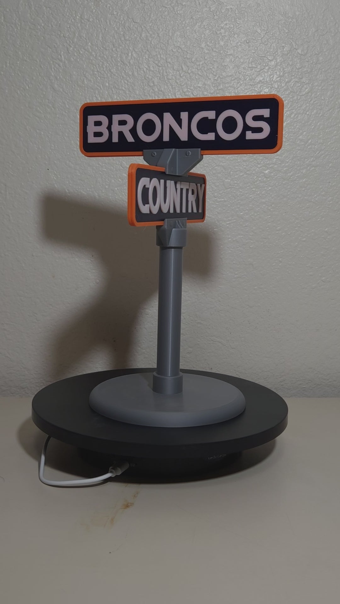 Custom 3d Printed Sports Team Street Sign