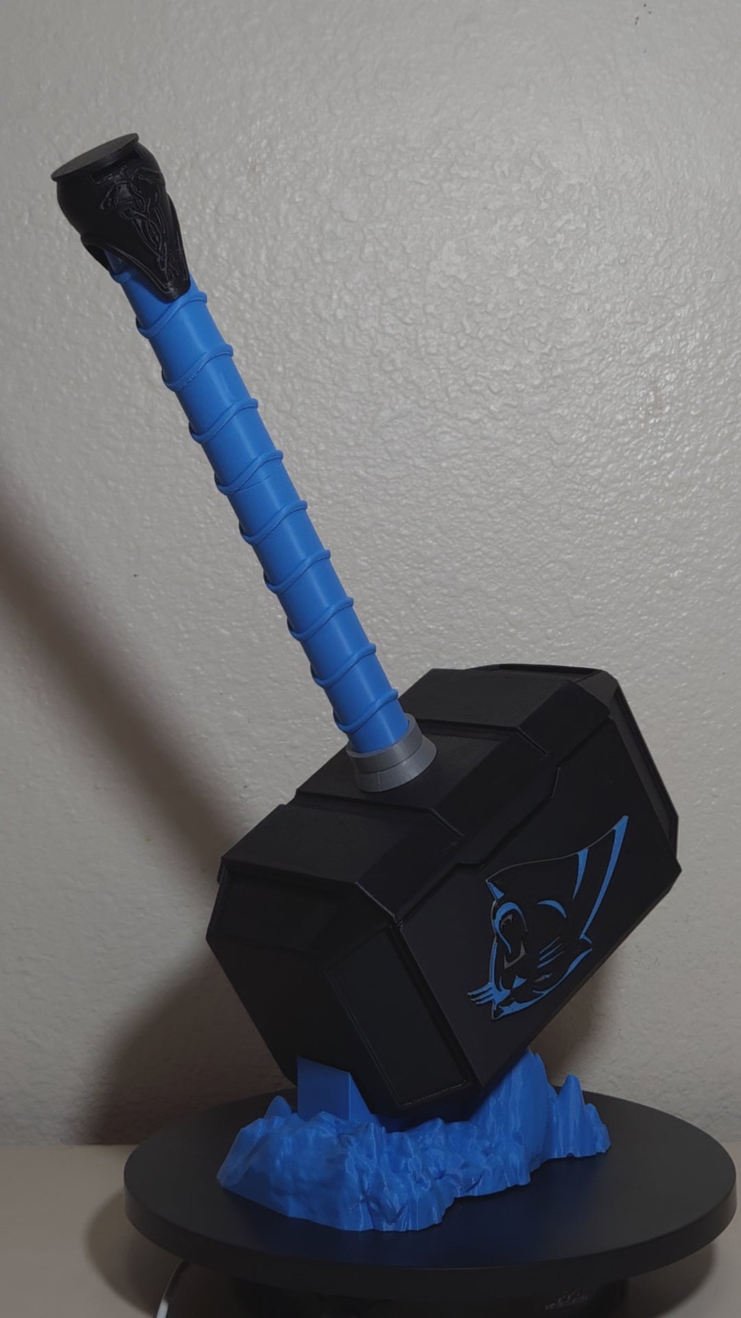 Custom 3D Printed Sports Thor Hammer - Team Logo Edition