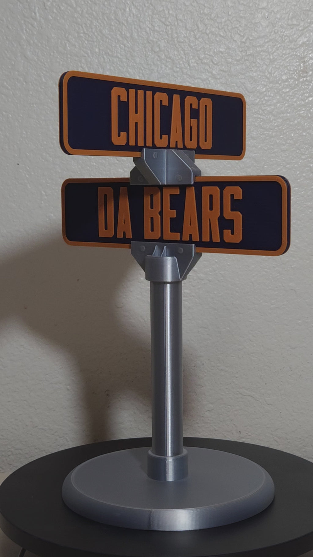 Custom 3d Printed Sports Team Street Sign
