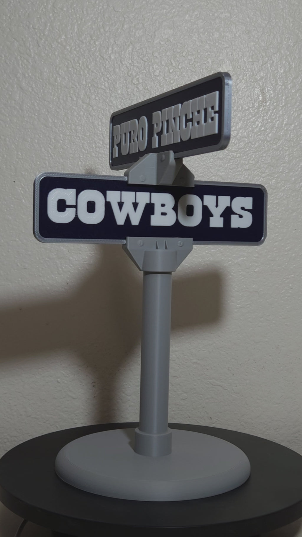 Custom 3d Printed Sports Team Street Sign