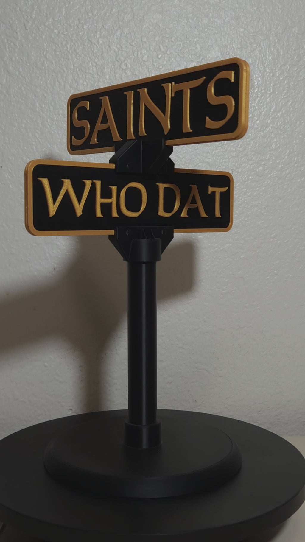 Custom 3d Printed Sports Team Street Sign