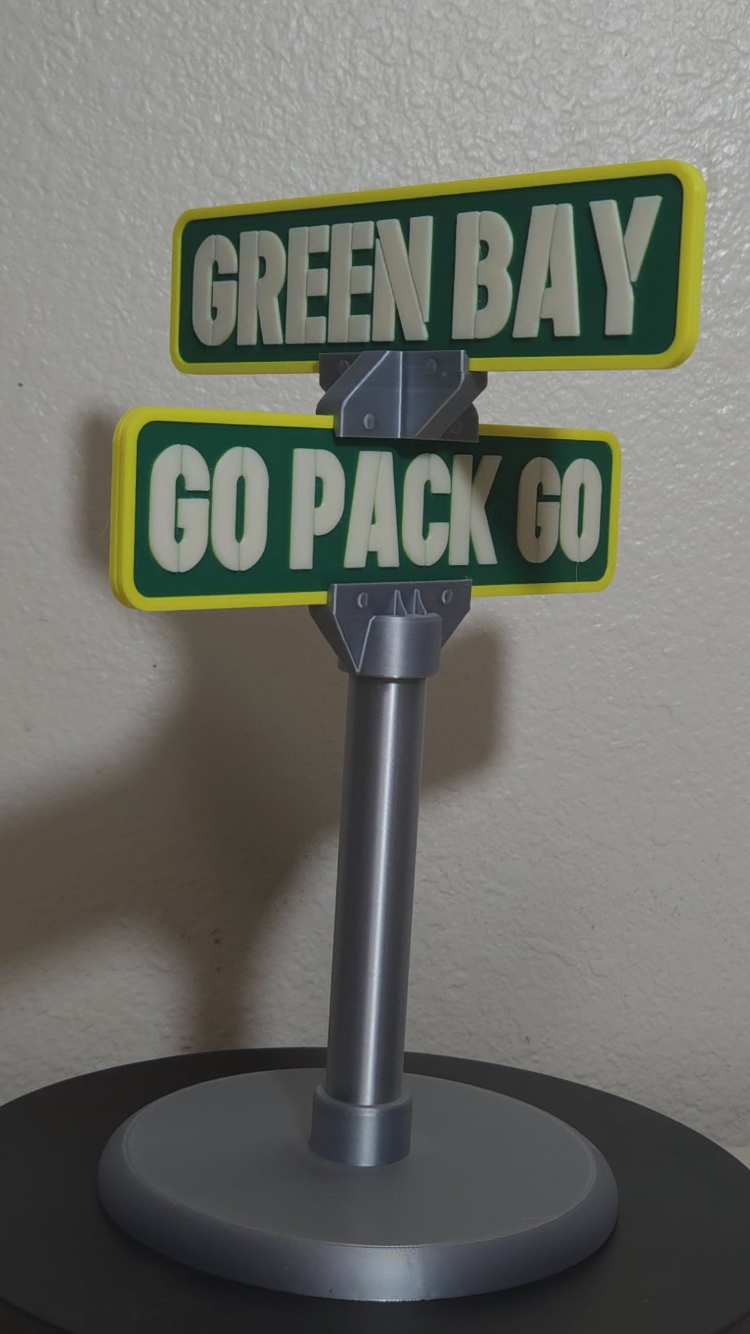 Custom 3d Printed Sports Team Street Sign