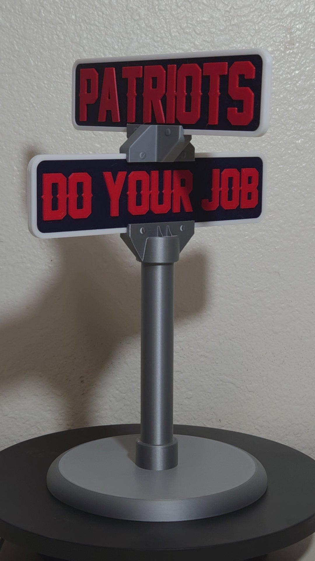 Custom 3d Printed Sports Team Street Sign