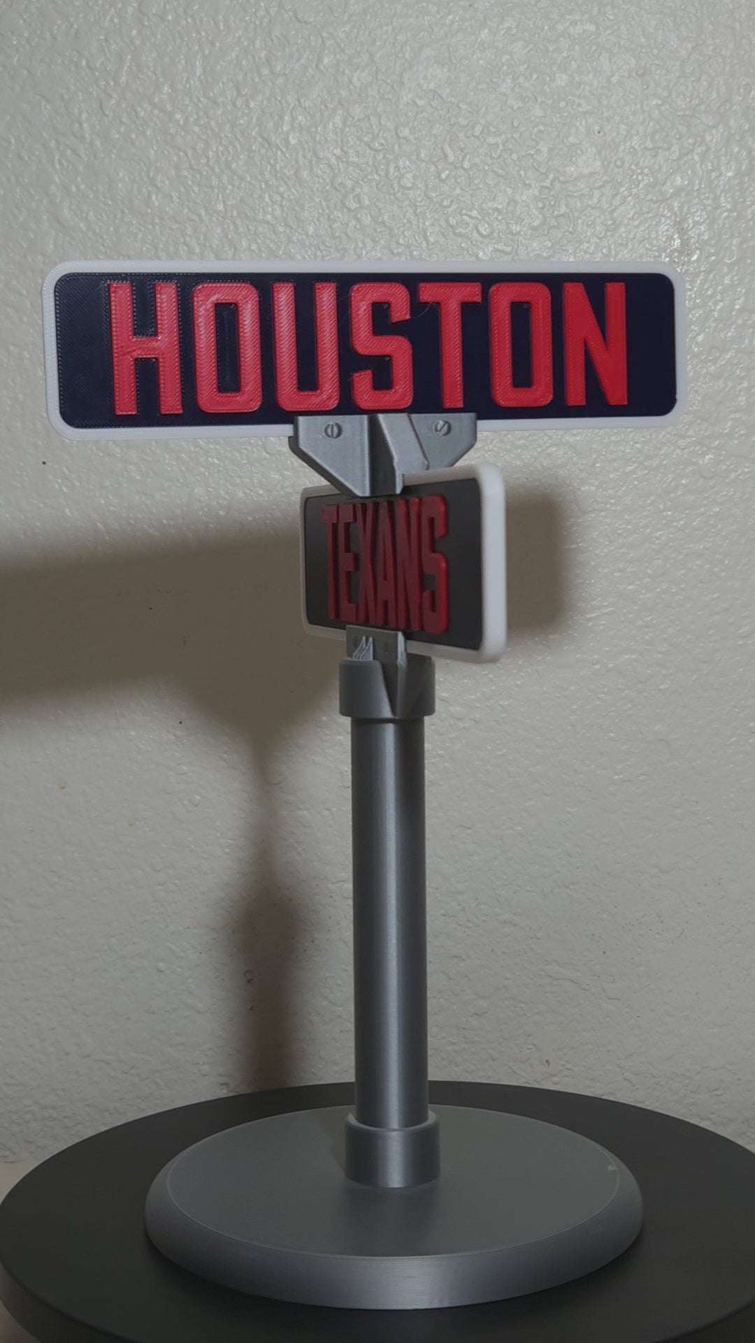 Custom 3d Printed Sports Team Street Sign