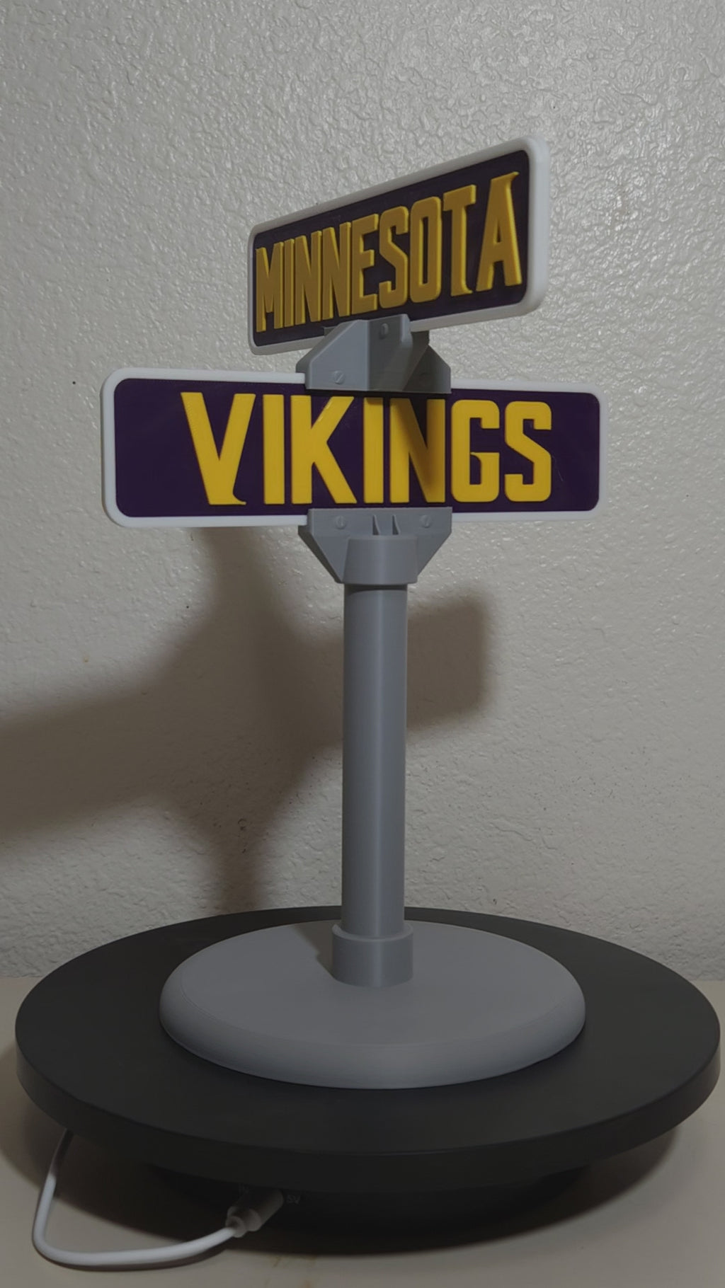 Custom 3d Printed Sports Team Street Sign