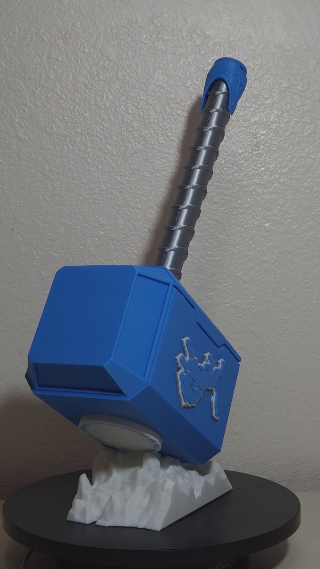 Custom 3D Printed Sports Thor Hammer - Team Logo Edition