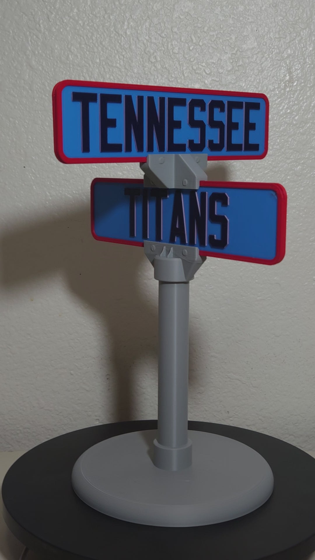 Custom 3d Printed Sports Team Street Sign